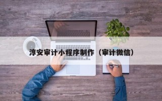 永兴淳安审计小程序制作（审计微信）
